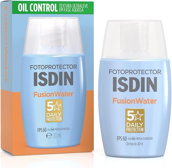 ISDIN Protetor Solar Facial Fusion Water 5 Stars Fps 60