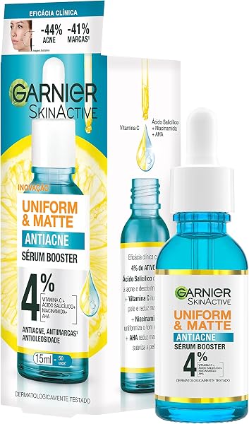 Sérum Garnier Antiacne Facial Uniform & Matte